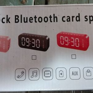 Bluetooth clock radio